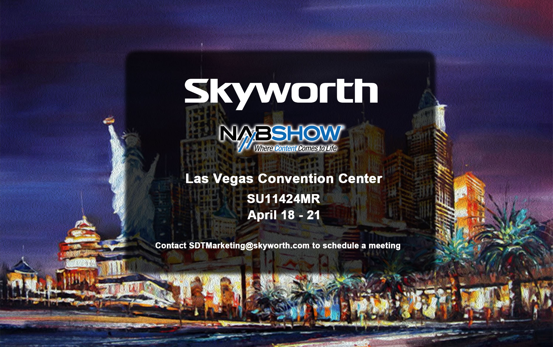 NAB 2016 Invitation